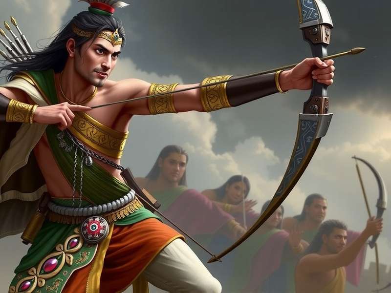 Arjuna S Archery Warrior Combat Mechanics